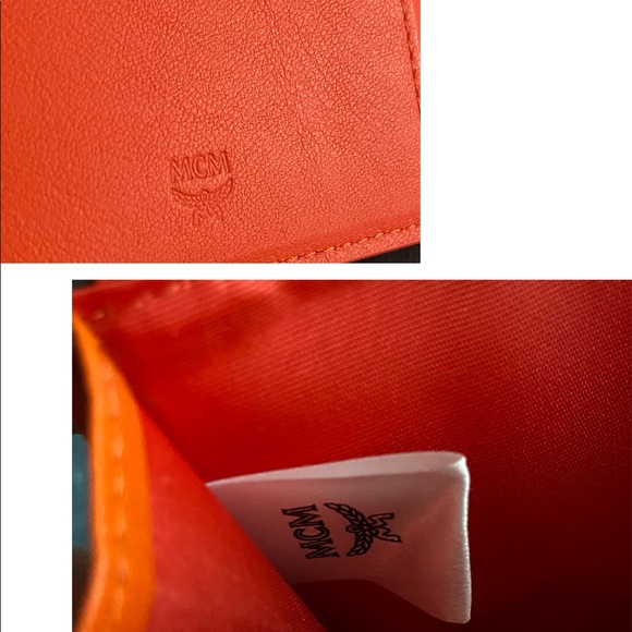 Sold MCM passport holder wallet with zip pocket - Picture 9 of 11